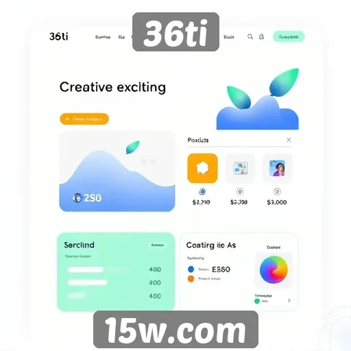 Análise da interface do usuário do site 36ti